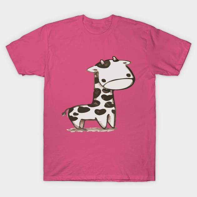 Cute Giraffe T-Shirt by madmonkey